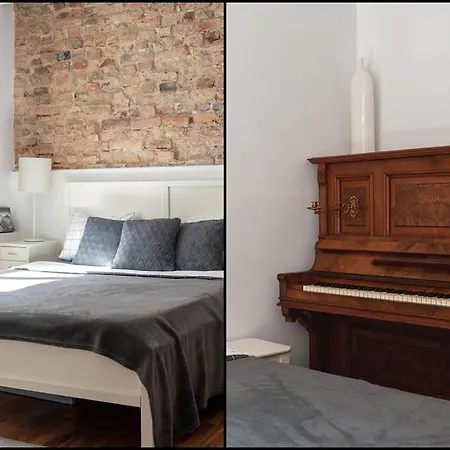 Piano W Sercu Starego Miasta Apartment Danzig
